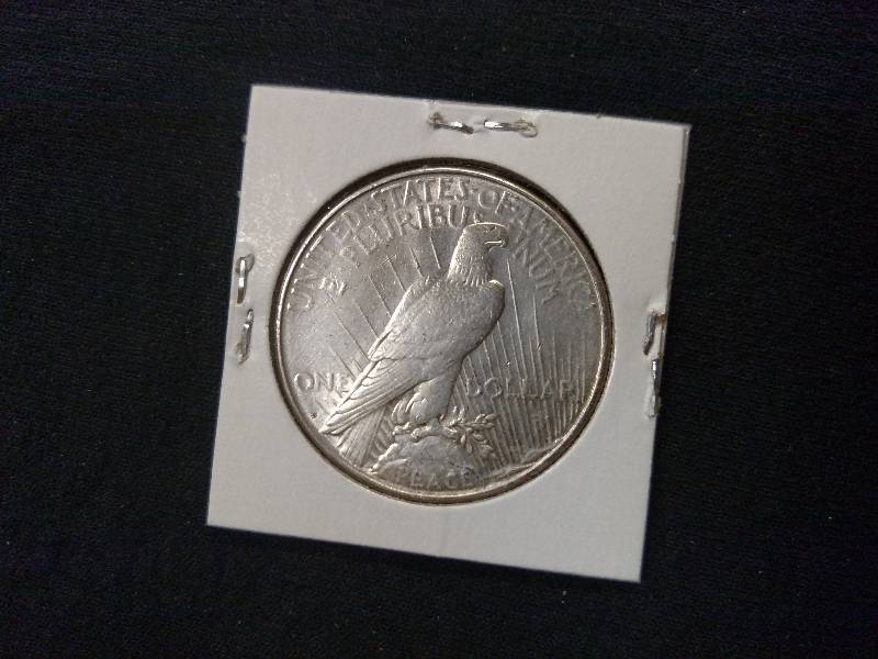 lot 92 image: 1923 S Peace Silver Dollar...