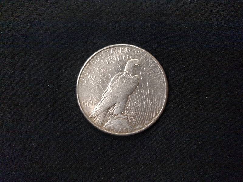 lot 93 image: 1923 S Peace Silver Dollar...