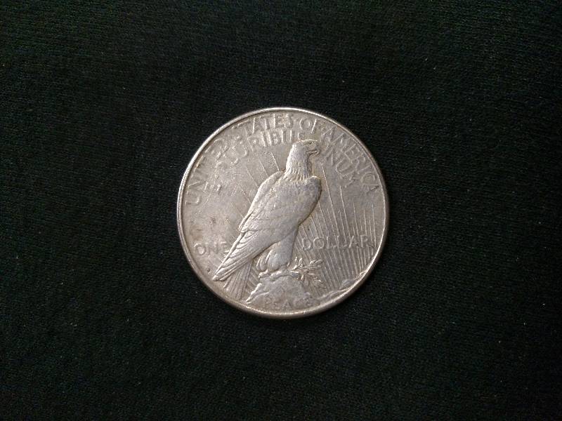 lot 97 image: 1923 S Peace Silver Dollar...