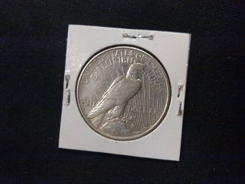 lot 106 image: 1934 D Peace Silver Dollar...
