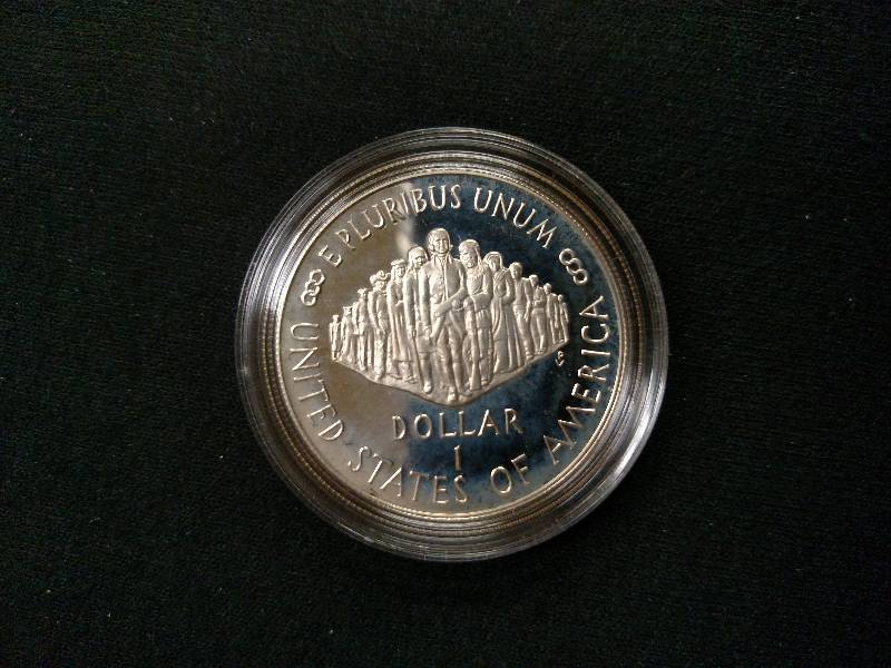 lot 108 image: U.S. Constitution Commemorative Sil...