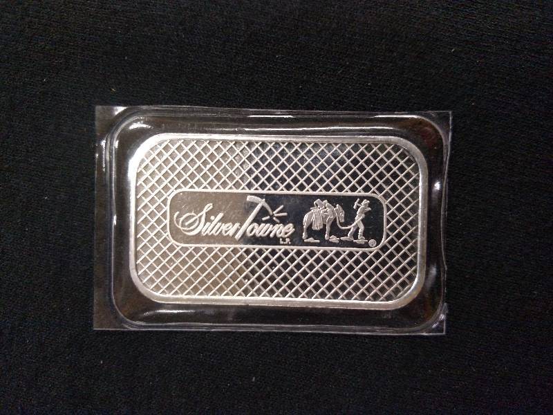 lot 122 image: Silver Towne One Ounce .999 Silver ...