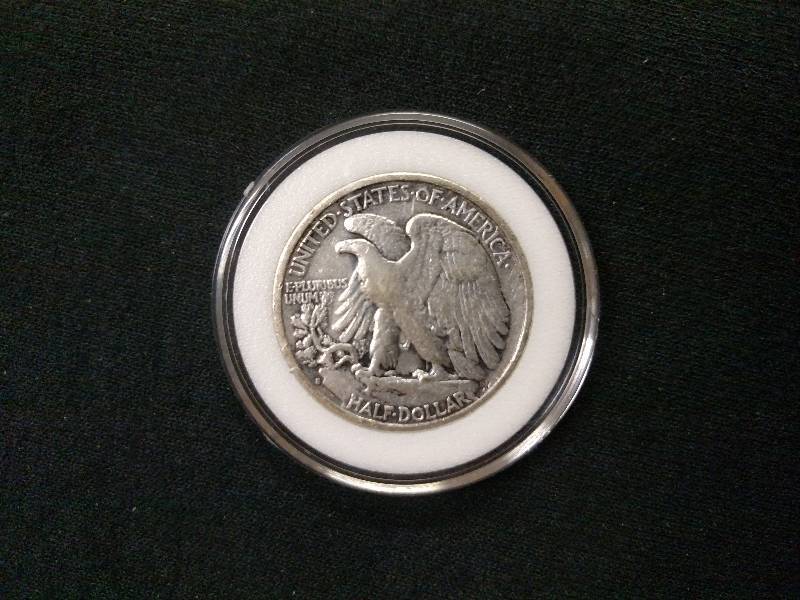 lot 131 image: 1943 S Walking Liberty Silver Half ...