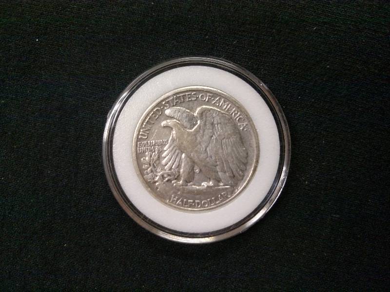 lot 132 image: 1944 D Walking Liberty Silver Half ...