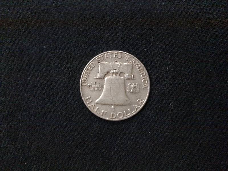 lot 138 image: 1953 D Franklin Silver Half Dollar...