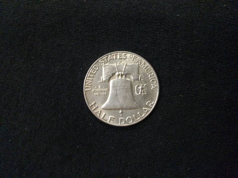 lot 141 image: 1961 D Franklin Silver Half Dollar...