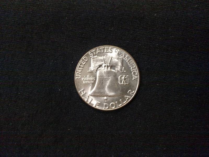 lot 143 image: 1963 Franklin Silver Half Dollar...