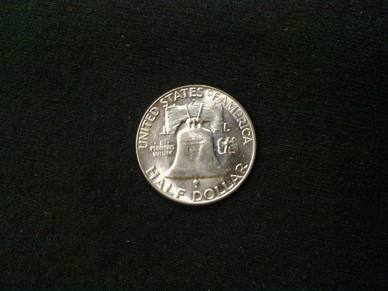 lot 144 image: 1963 D Franklin Silver Half Dollar...
