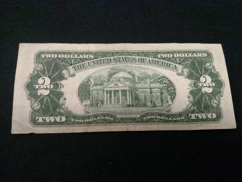 lot 164 image: 1953 A Two Dollar Red Seal Note...