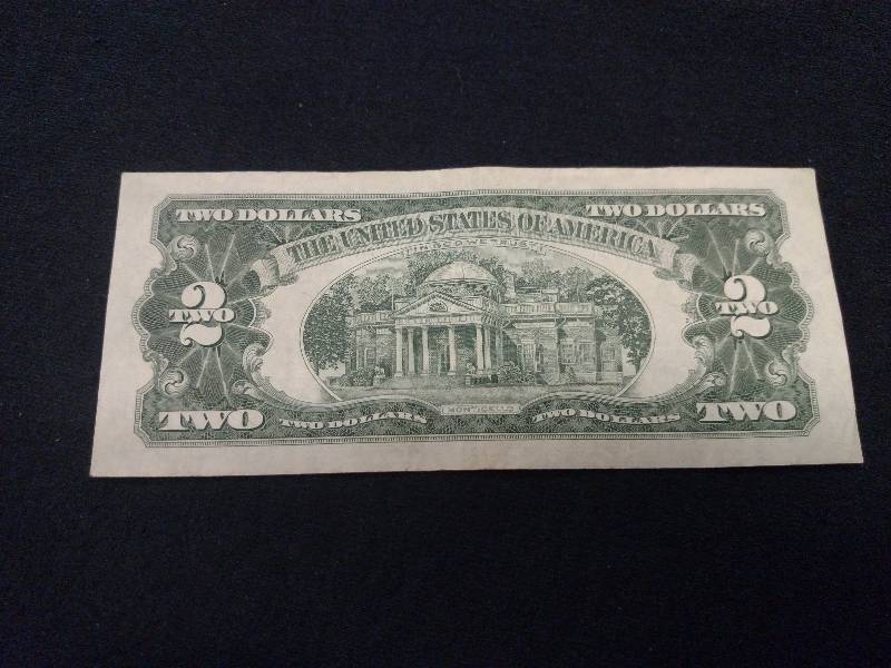 lot 166 image: 1963 Two Dollar Red Seal Note...