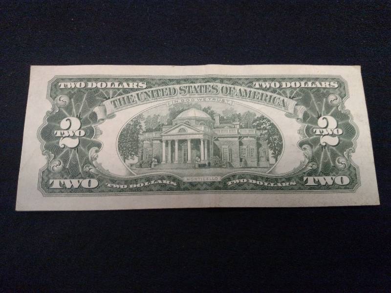 lot 167 image: 1963 Two Dollar Red Seal Note...