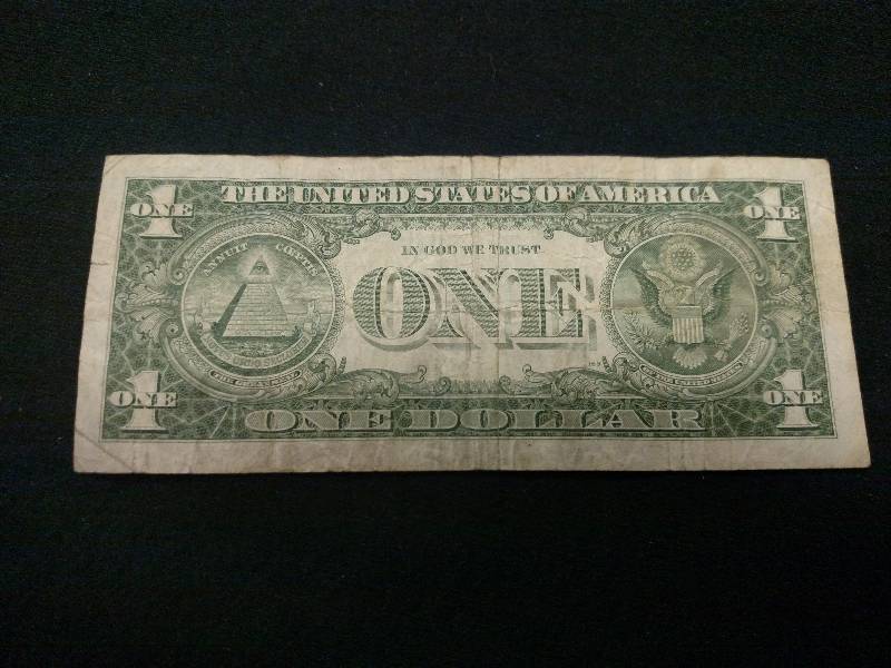 lot 168 image: 1957 One Dollar Silver Certificate ...