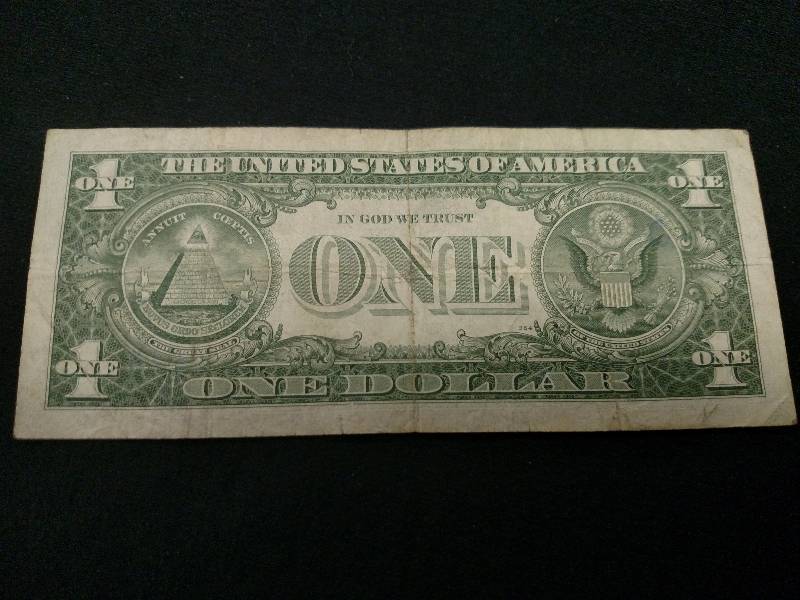 lot 170 image: 1957 A One Dollar Silver Certificat...