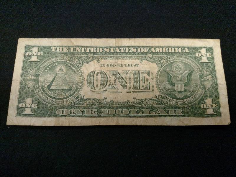 lot 172 image: 1957 B One Dollar Silver Certificat...