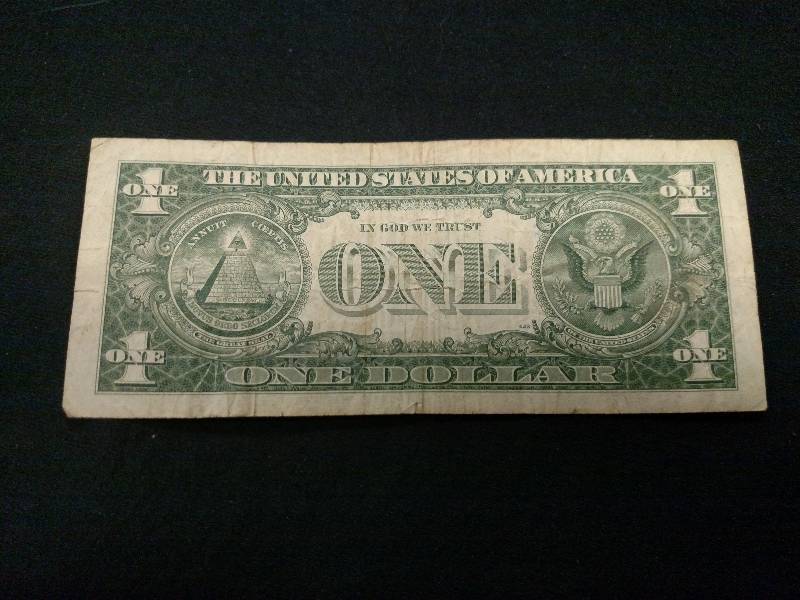 lot 173 image: 1957 B One Dollar Silver Certificat...