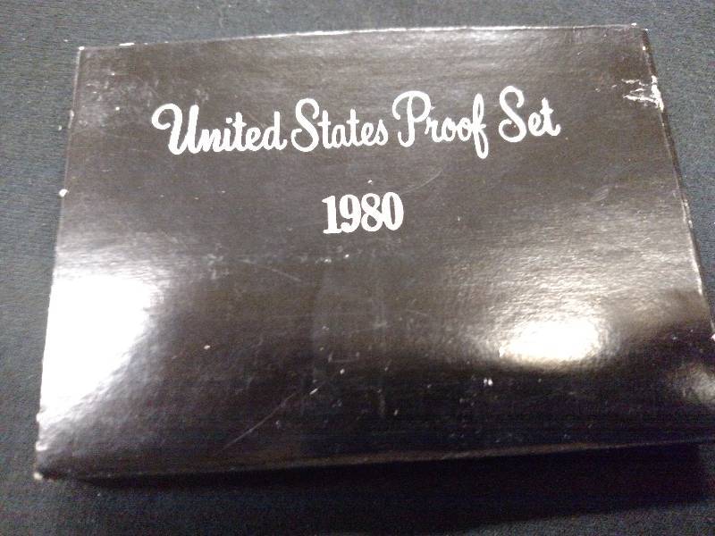 lot 179 image: 1980 U.S. Proof Coin Set...
