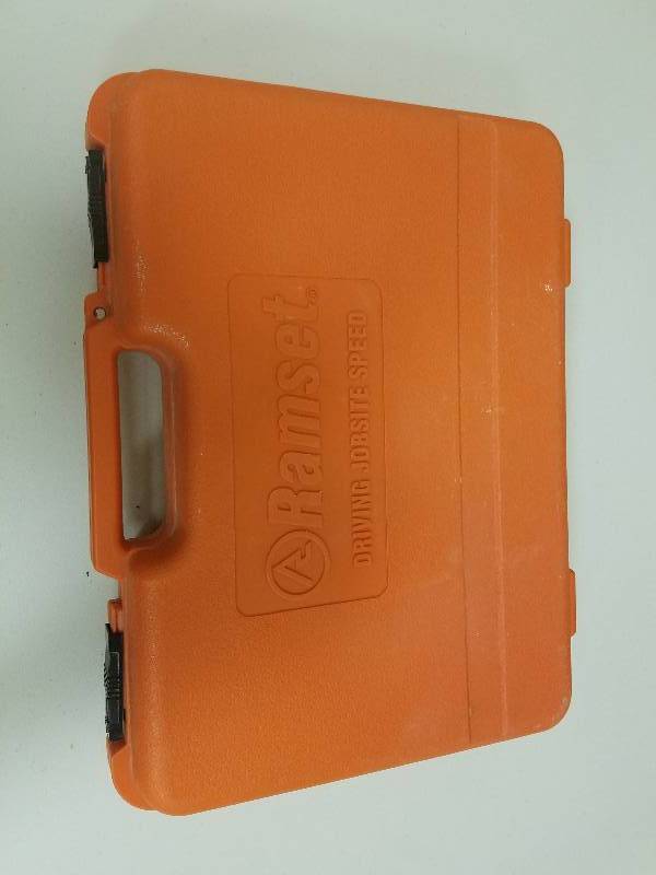 lot 7 image: Ramset Cobra 0.027 Caliber Semi-Automatic Powder Actuated Tool with Silencer