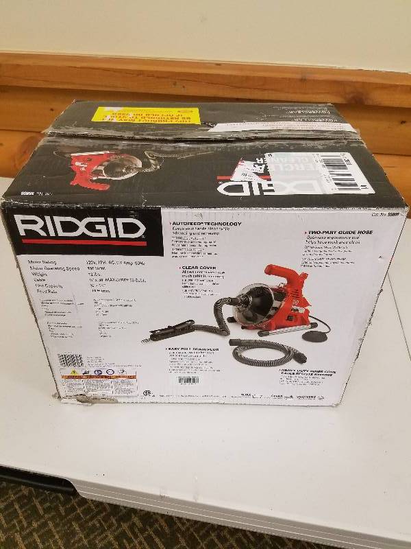 lot 10 image: RIDGID PowerClear Drain Cleaner