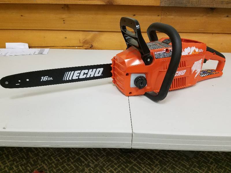 lot 30 image: ECHO 16 in. 58-Volt Brushless Lithium-Ion Cordless Chainsaw - 4.0 Ah