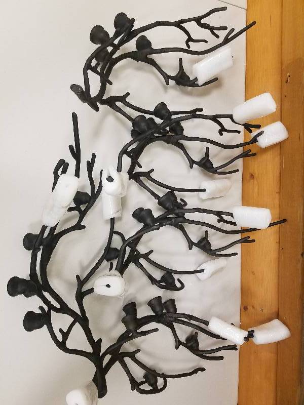 lot 34 image: Threshold Branch Taper Candelabr