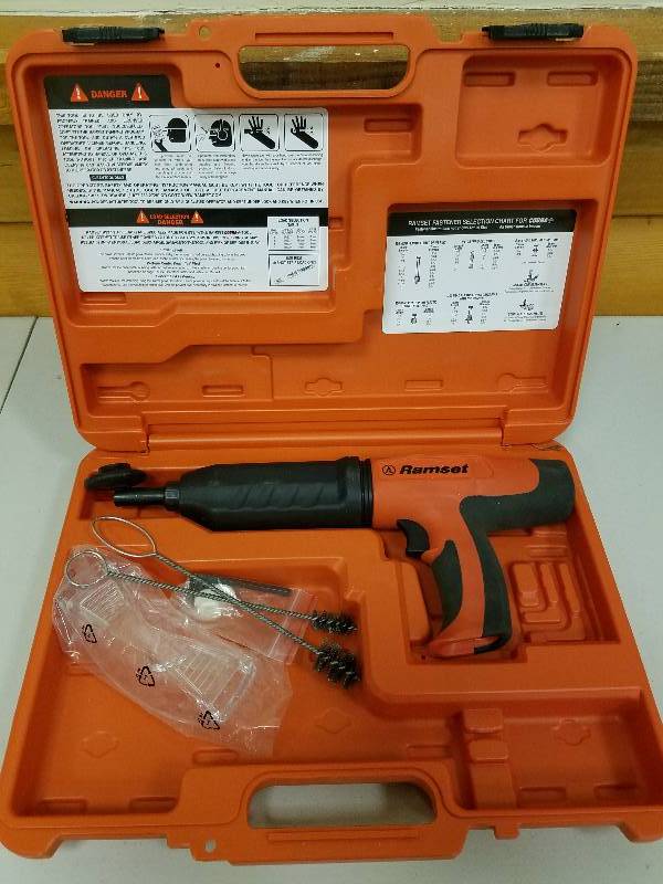 lot 42 image: Ramset Cobra 0.027 Caliber Semi-Automatic Powder Actuated Tool with Silencer