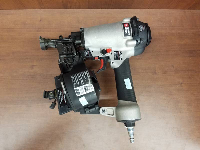 lot 49 image: Porter-Cable 15 Degree 1-34 in. Coil Roofing Nailer