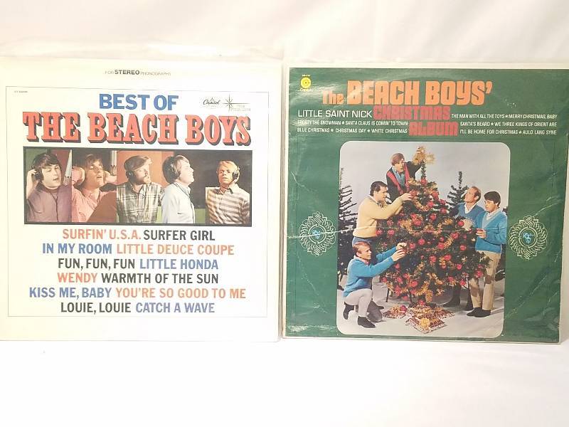 lot 108 image: THE BEACH BOYS VINYL RECORDS