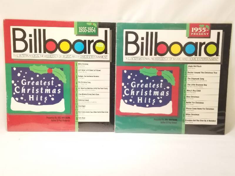 lot 109 image: BILLBOARDS VINYL RECORDS
