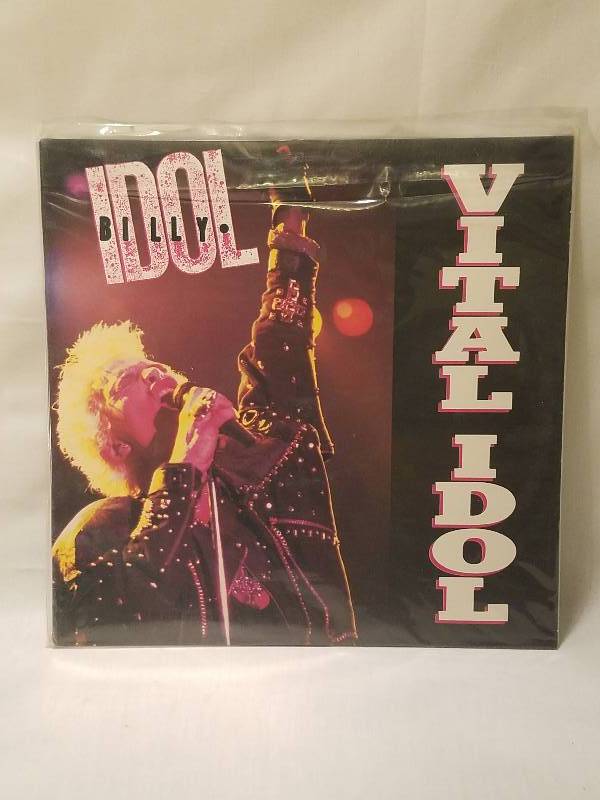 lot 110 image: BILLY IDOL VINYL RECORD