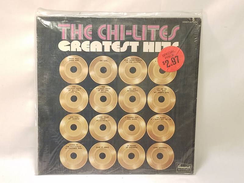 lot 122 image: THE CHI-LITES VINYL RECORD
