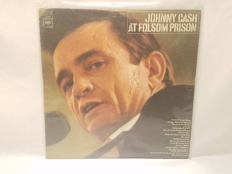 lot 142 image: JOHNNY CASH VINYL RECORD