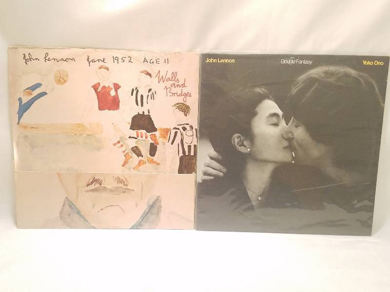 lot 145 image: JOHN LENNON VINYL RECORDS