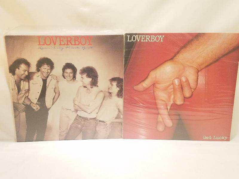 lot 151 image: LOVERBOY VINYL RECORDS