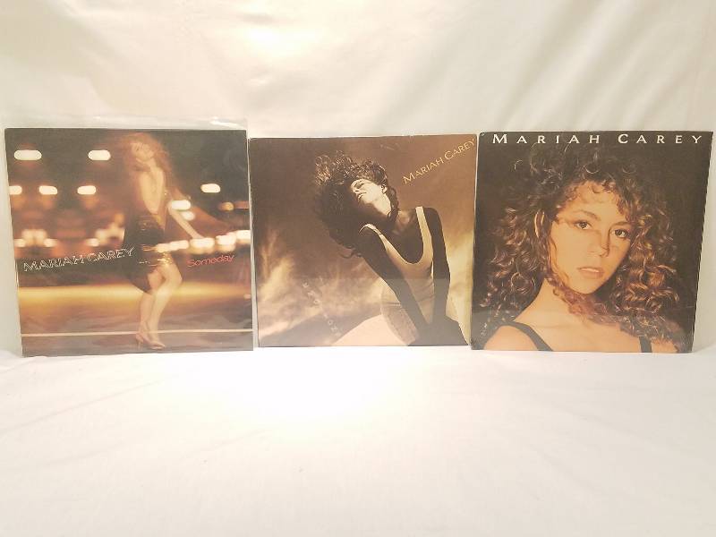 lot 152 image: MARIAH CAREY VINYL RECORDS