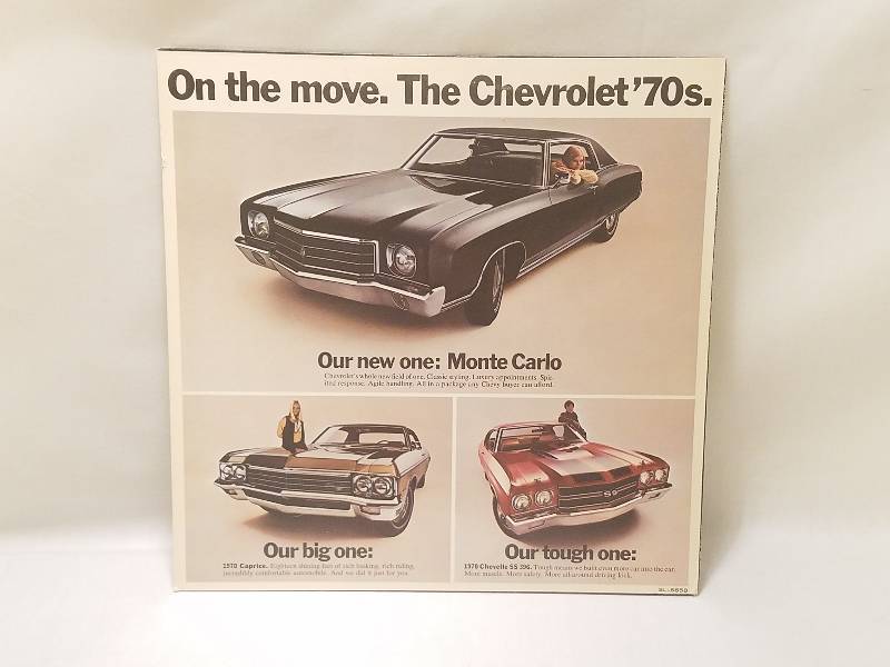 lot 155 image: ON THE MOVE CHEVY SPECIAL VINYL RECORD