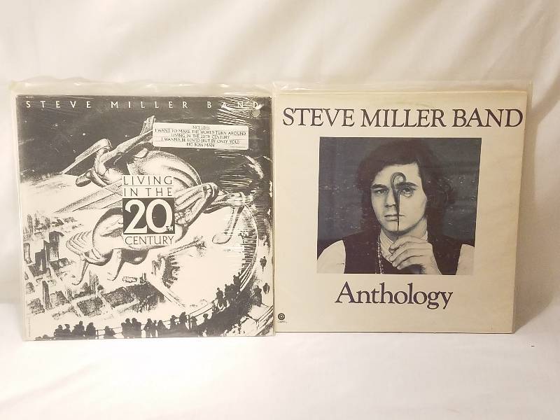 lot 166 image: THE STEVE MILLER BAND VINYL RECORDS