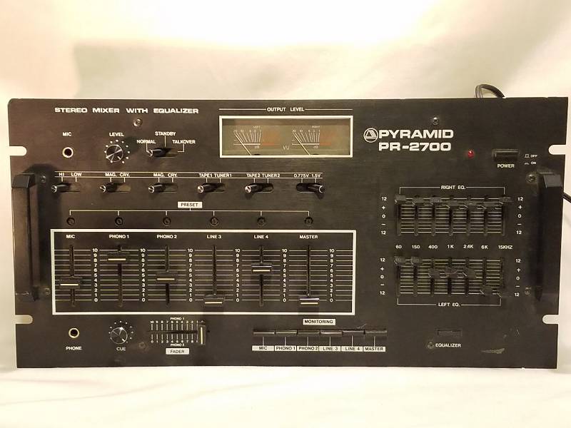 lot 175 image: PYRAMID STEREO SOUNDMIXER EQUALIZER