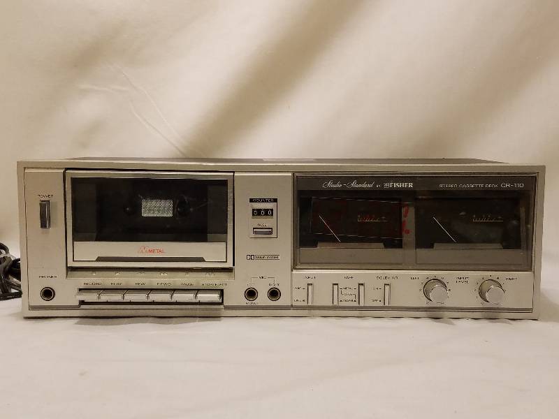 lot 200 image: FISHER CASSETTE TAPE DECK PLAYER