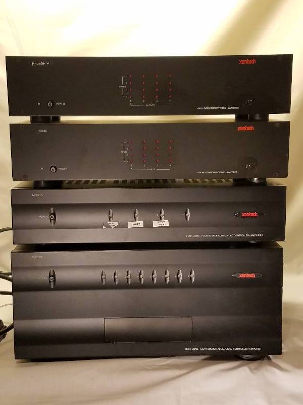 lot 183 image: XANTECH AUDIOVIDEO CONTROLLERAMPLIFIER SYSTEM