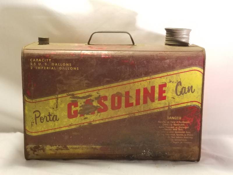 lot 201 image: VINTAGE  PORTA GASOLINE CAN
