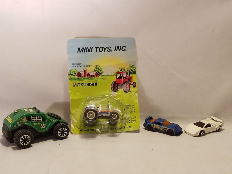 lot 212 image: VINTAGE TONKA TRUCK HOT WHEELS AND TRACTOR