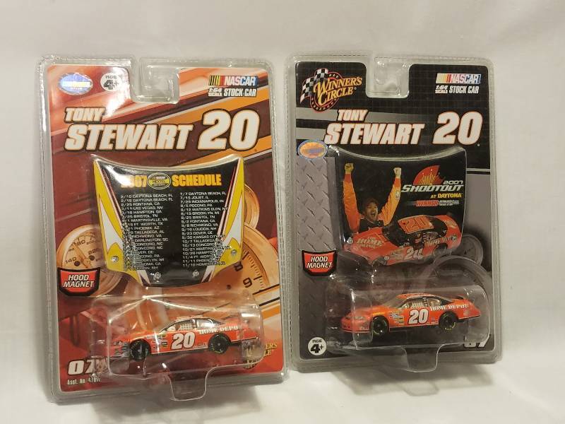 lot 215 image: TONY STEWART NASCAR STOCK CARS