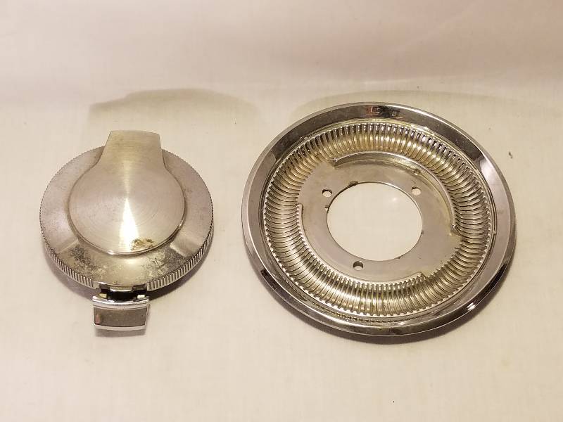lot 233 image: 67-68 DODGE CHARGER GAS CAP ASSEMBLY