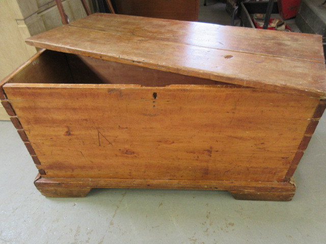 HANDMADE WOODEN CHEST