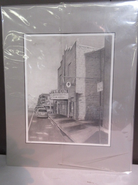 LIMITED EDITION PENCIL DRAWING PRINT