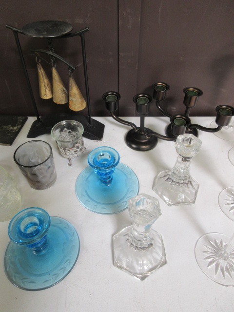 ASSORTED CANDLE HOLDERS