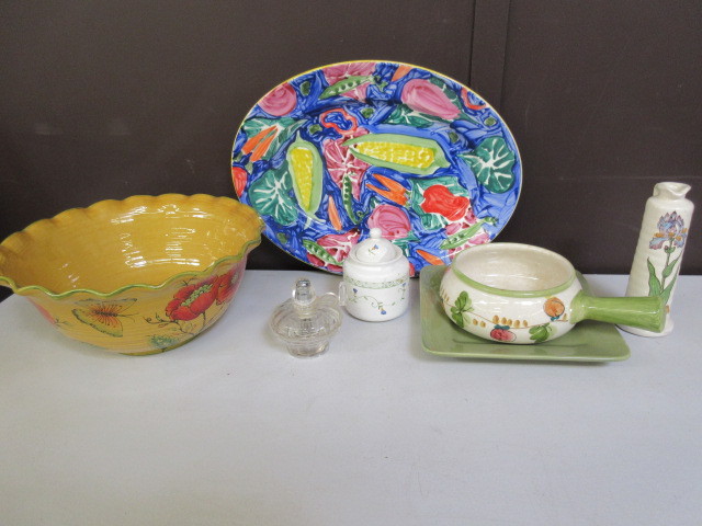 CERAMIC SERVING PIECES