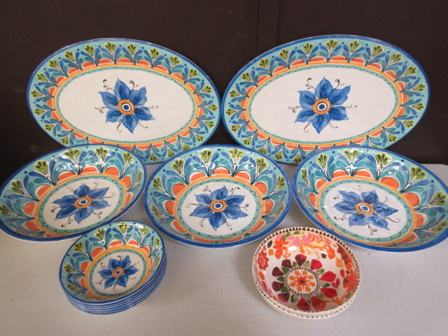 MELAMINE AND PLASTIC DISHES