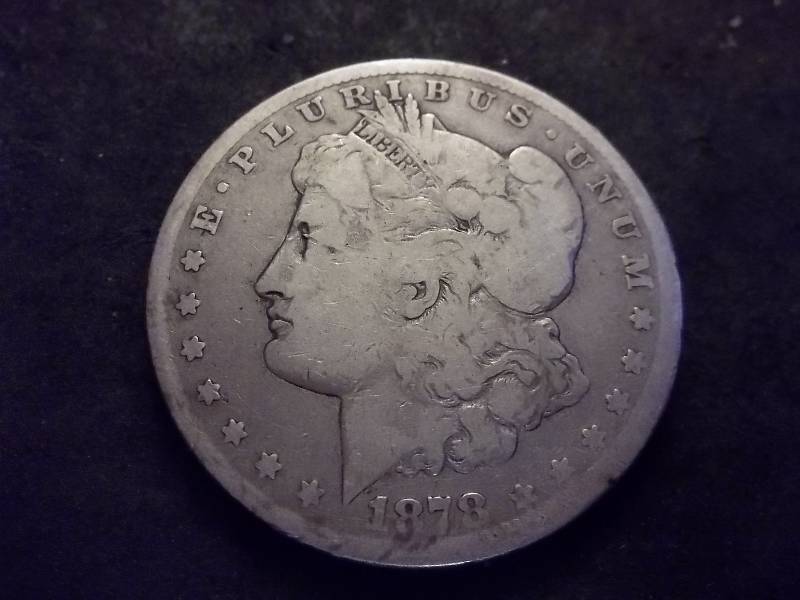 1878 CC  Morgan Silver Dollar