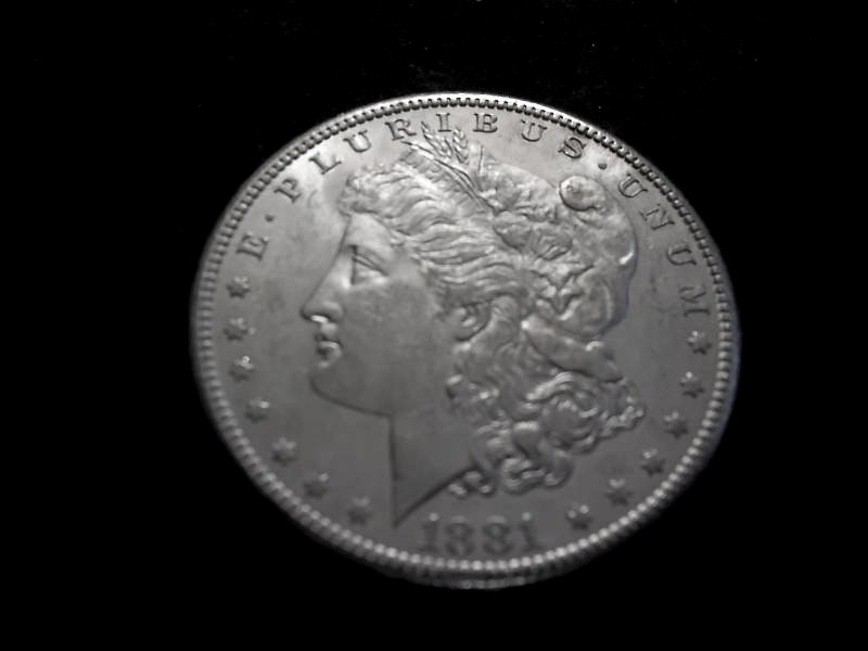 1881 S Morgan Silver Dollar